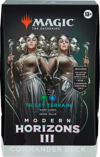 Magic: the Gathering Modern Horizons 3 Tricky Terrain Commander Deck